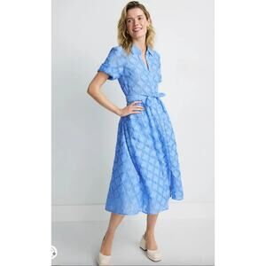 kate spade new york Spade Flower Belted Shirtdress Size L